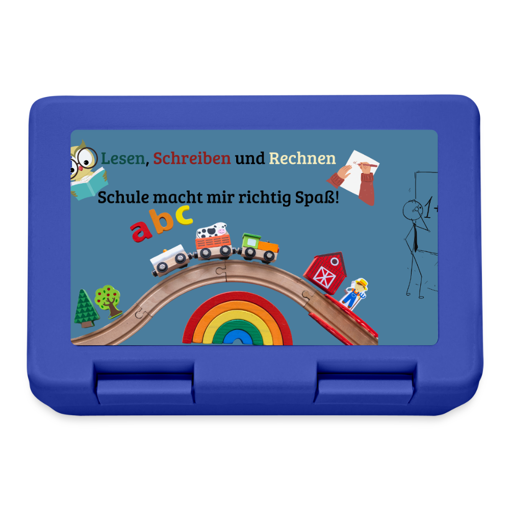 Lunchbox 2 - royal blue