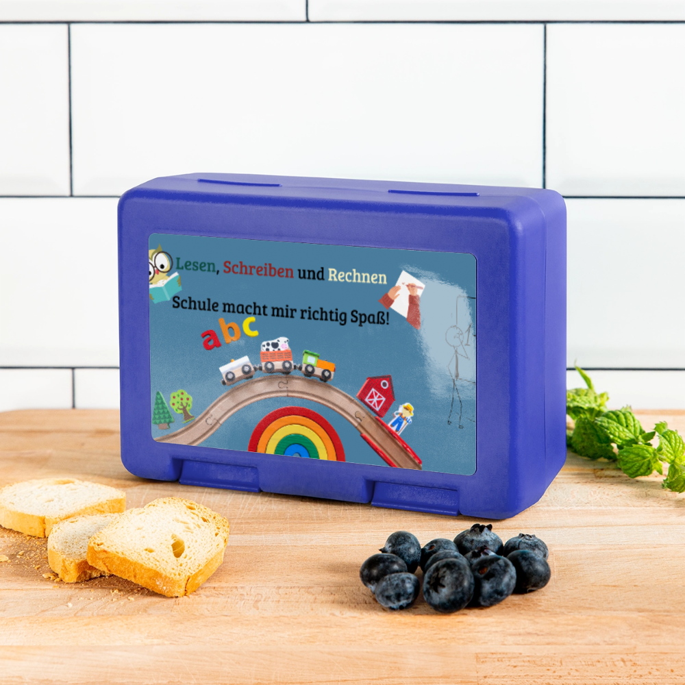 Lunchbox 2 - royal blue