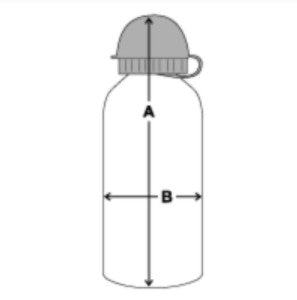 Kind Trinkflasche 500 ml im Kindergarten oder beim Spielen im Freien