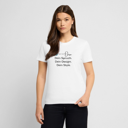 Spruchoase T-Shirt - white