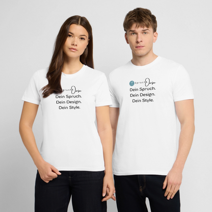 Spruchoase T-Shirt - white