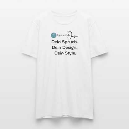 Spruchoase T-Shirt - white