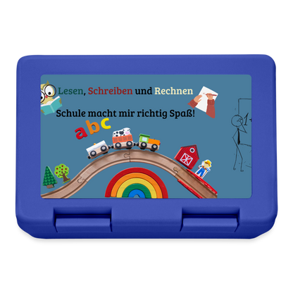 Lunchbox 2 - royal blue