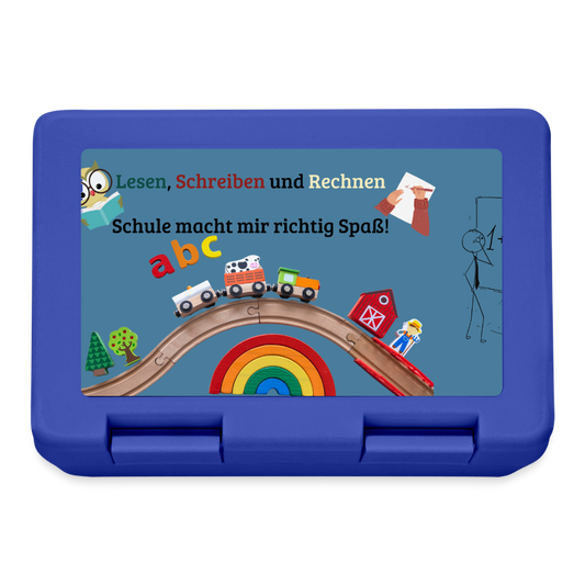 Lunchbox 2 - royal blue