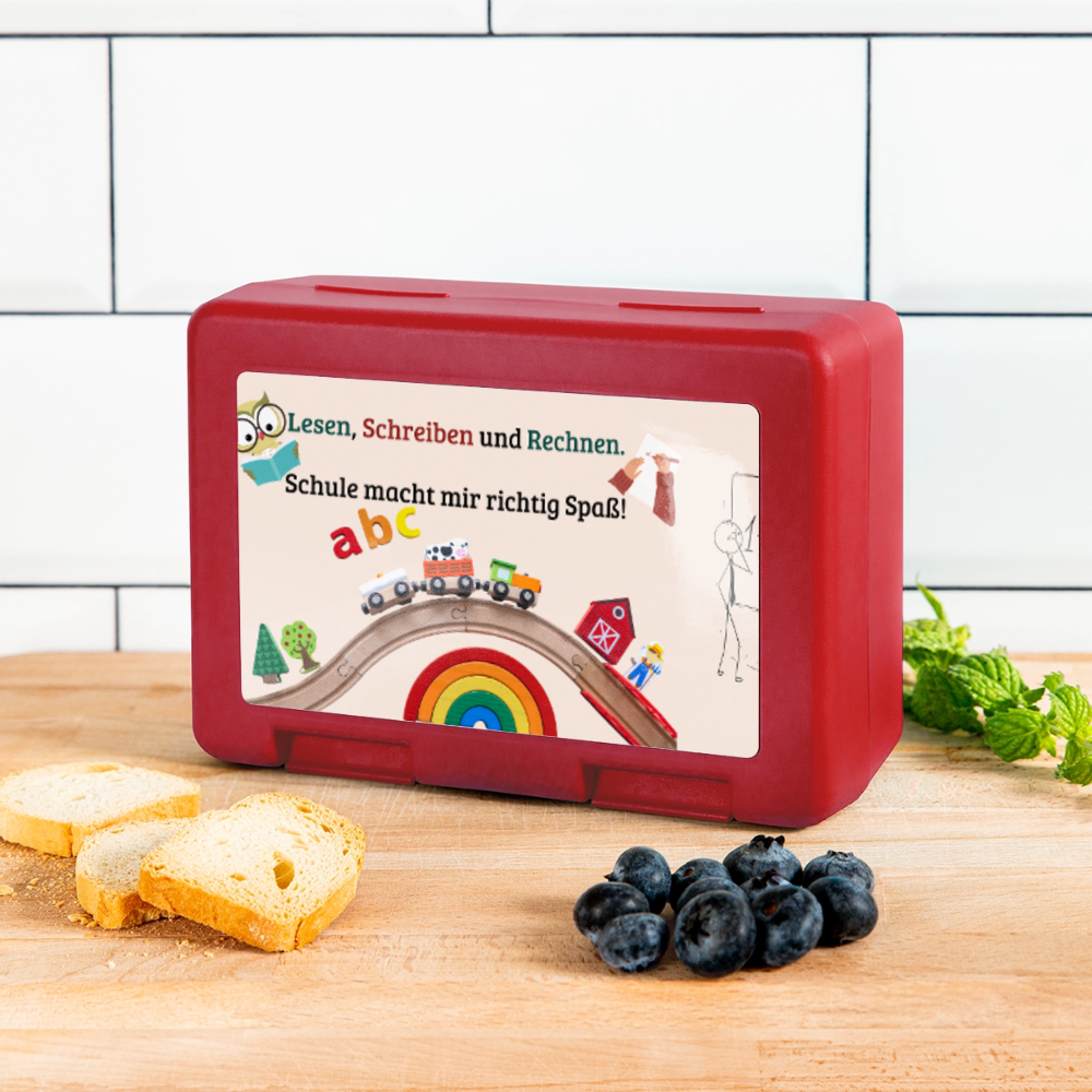 Lunchbox - red