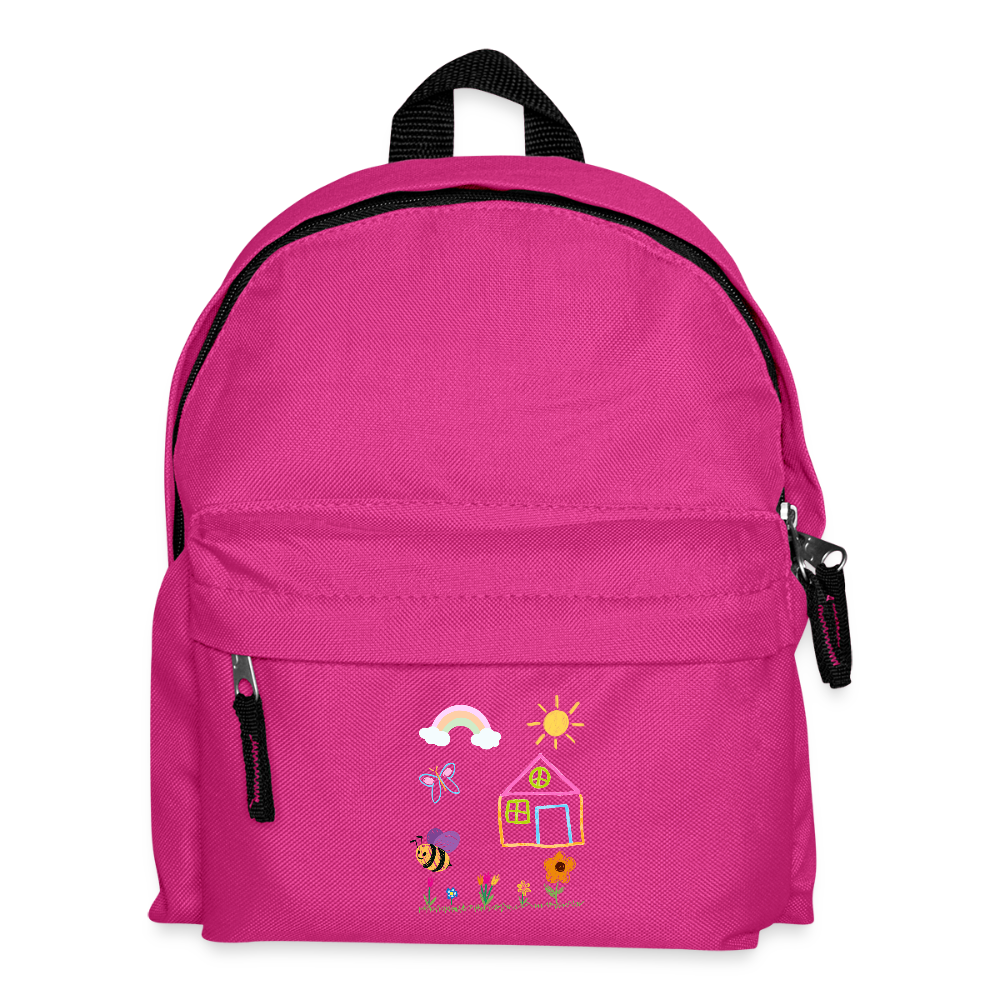 Kids' Backpack - fuchsia