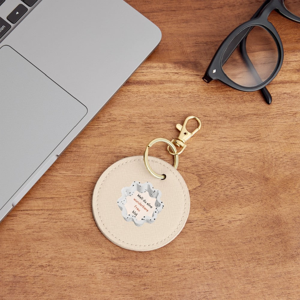 Schlüsselanhänger als Geschenk für die Freundin mit emotionalem Spruch