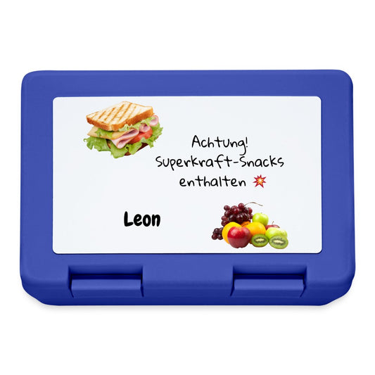 Personalisierte Kinder-Brotdose mit Wunschnamen