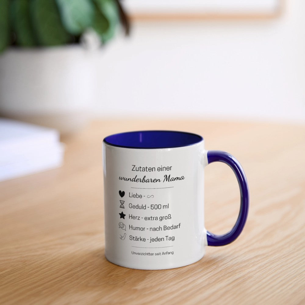 Mama Lieblingstasse für den Alltag mit positiver Botschaft