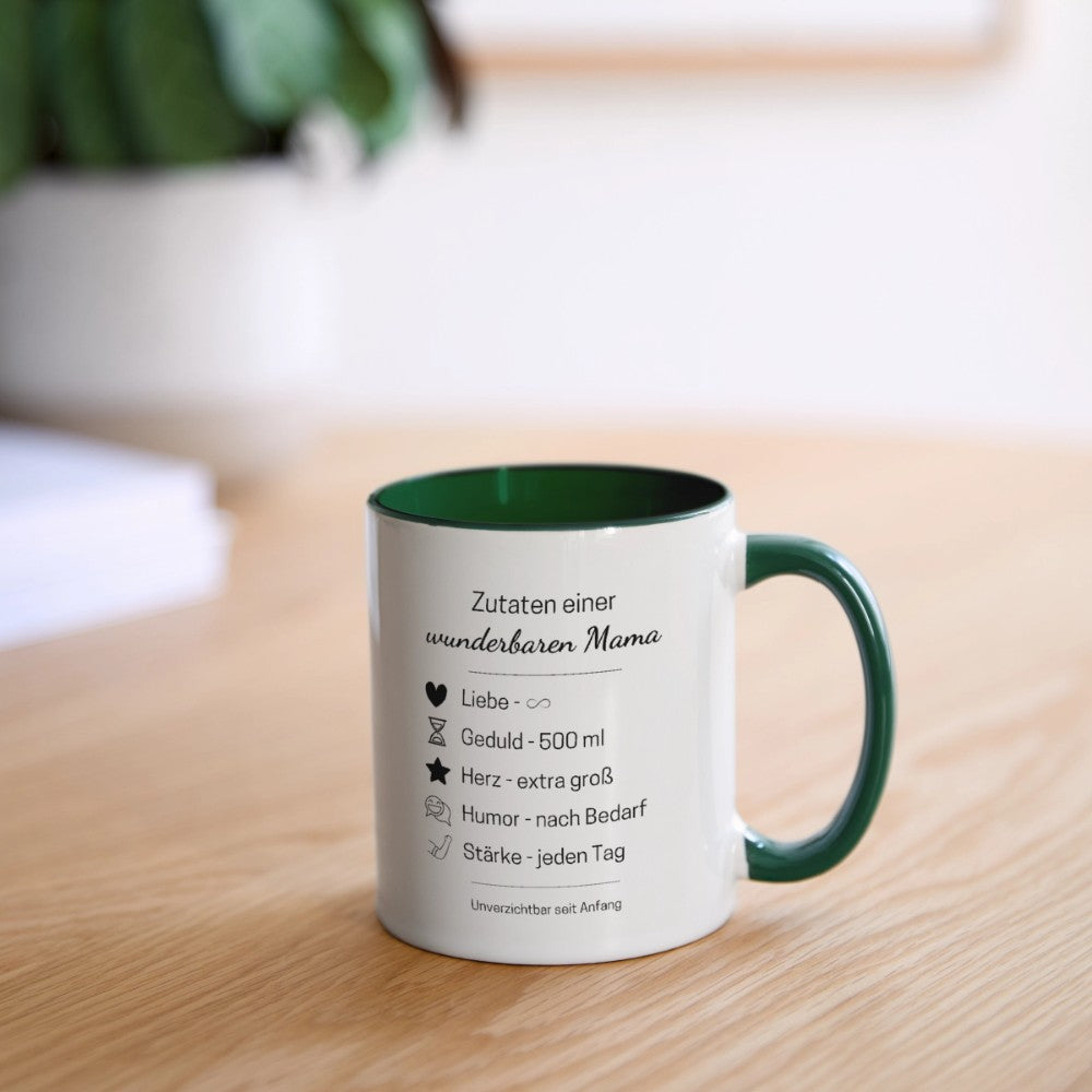 Mama Tasse für Kaffee oder Tee mit emotionalem Spruch