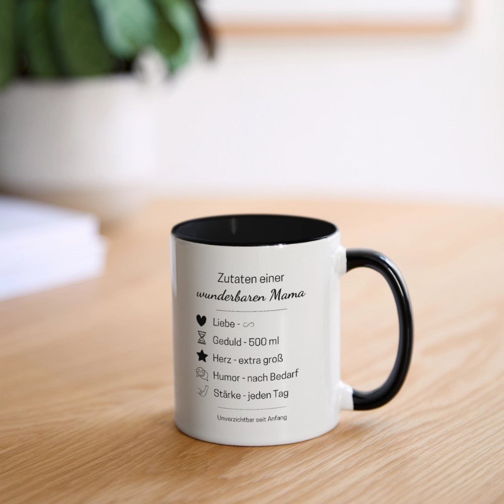 Liebevolle Mama Tasse als Geschenkidee für besondere Mamas