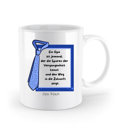 Liebevoller Opa-Spruch als Geschenk – Vergangenheit und Zukunft verbunden