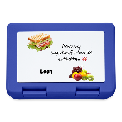 Personalisierte Brotdose mit Namen – ideal für Schule und Kindergarten