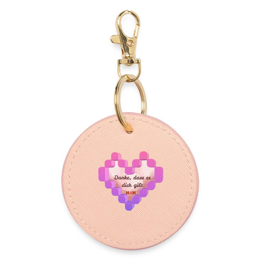 Schlüsselanhänger „Danke, dass es dich gibt Mom“ in der Gesamtansicht