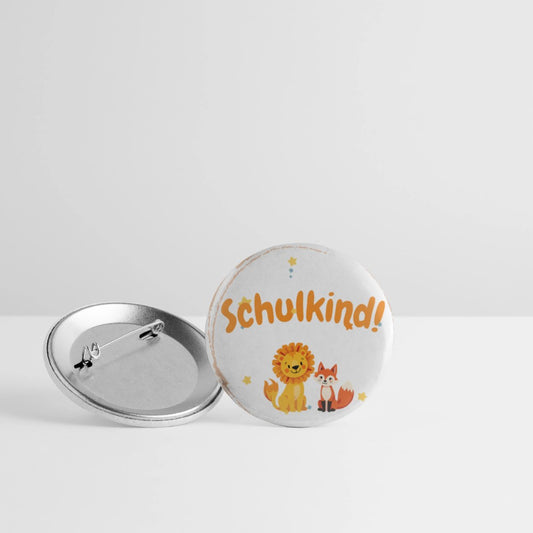 Schulkind Button Anstecker am Schulranzen Kind Einschulung Geschenk Schulanfang