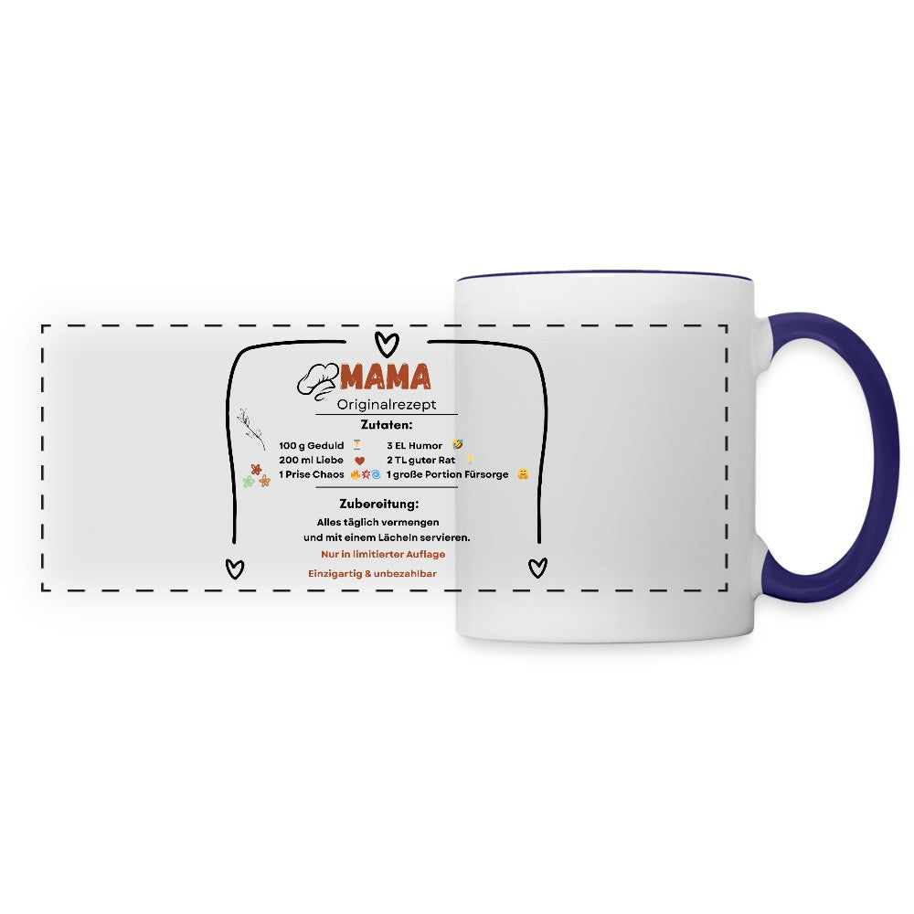 Mama Originalrezept Tasse als liebevolles Familiengeschenk