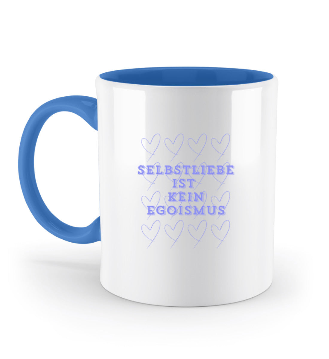 Selbstliebe Statement Tasse mit C-Henkel, Keramikbecher mit Spruch „Selbstliebe ist kein Egoismus“, Geschenk für Frauen und Männer