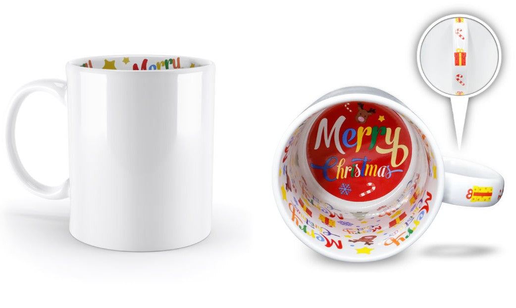 Moderne Kaffeetasse mit Neujahrsspruch, perfektes Geschenk zum Jahreswechsel